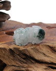 Baikalla Jewelry genuine jadeite carving Genuine Burmese Ice Blue-Green Jadeite Jade PiXiu Pendant Necklace