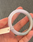 "Natural Fu Lu Shou Jadeite Jade Bangle Bracelet" (05/21/25)
