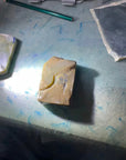 Custom Natural Yellow Jadeite Jade Dragon Carving With 18k Gold Bail (to be added)