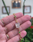 Baikalla 18k Yellow Gold & Natural Icy Jadeite Jade PiXiu Bracelet W/ Imperial Green Jade & Natural Diamonds