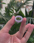 Baikalla Vixen Purple Burmese Jadeite Jade Traditional Ring 