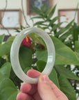 Baikalla Natural  Jadeite Jade Bangle Bracelet (64.8 mm) 