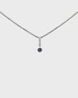 Baikalla™ Classic 14k White Gold Sapphire Pendant Necklace