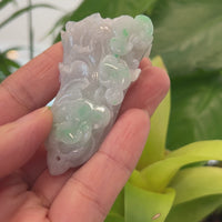 Baikalla Natural Jadeite Jade "Lucky Cabbage" Carving, Collectibles