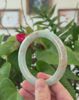 Baikalla Natural Jadeite Jade Bangle Bracelet (58.7 mm) 
