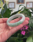Baikalla Classic Real Jade Jadeite Bangle Bracelet (53.38 mm) 
