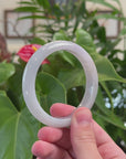 Baikalla "Classic Bangle" Natural Burmese Jadeite Jade Bangle (56.1mm ) 