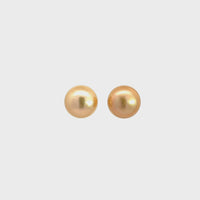 18k Yellow Gold Tahitian Sea Pearl Earrings