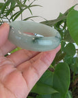 Burmese High Ice Blue-green Jade Jadeite Bangle Bracelet (57.66mm) ( Collectibles )T078