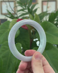 Baikalla Natural Jadeite Jade Bangle Bracelet (58.7 mm) 