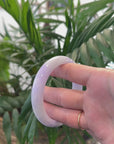 Baikalla Lavender Jadeite Jade Bangle Bracelet (59.6mm) 