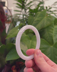 Baikalla Natural Jadeite Jade Bangle Bracelet (53.4mm) 