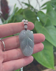 Genuine Burmese Jadeite Jade Pendant Necklace