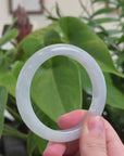 Baikalla Ice Green Natural Jadeite Jade Bangle ( 58.2 mm )