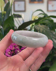 Baikalla™ "Classic Bangle" Genuine Burmese Green Jadeite Jade Bangle Bracelet (57.31mm) 