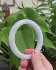 Baikalla  Natural Jadeite Jade Bangle ( 64.6 mm )