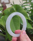 Baikalla High end Ice Green Natural Jadeite Jade Bangle ( 58.1 mm )