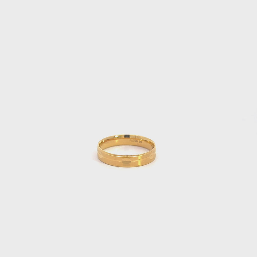 Baikalla 18k Gold Engagement Ring