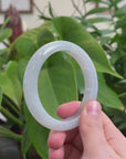 Baikalla High end Ice Green Natural Jadeite Jade Bangle ( 58.2 mm )