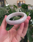 Baikalla Light Lavender Jadeite Jade Bracelet Bangle (58.3mm) 