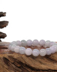 Baikalla Jewelry jade beads bracelet Jadeite Jade 9 mm Round Lavender Beads Bracelet ( 9 mm )