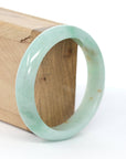 Baikalla Jewelry Jadeite Jade Bangle Bracelet Baikalla "Classic Bangle" Natural Burmese Green Jadeite Jade Bangle ( 58.84 mm ) 