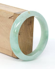 Baikalla Jewelry Jadeite Jade Bangle Bracelet Baikalla "Classic Bangle" Natural Burmese Green Jadeite Jade Bangle ( 58.84 mm ) 