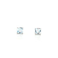 Baikalla Jewelry Gold Gemstone Earrings Baikalla™ 14k Classic White Gold Natural Aquamarine Earrings