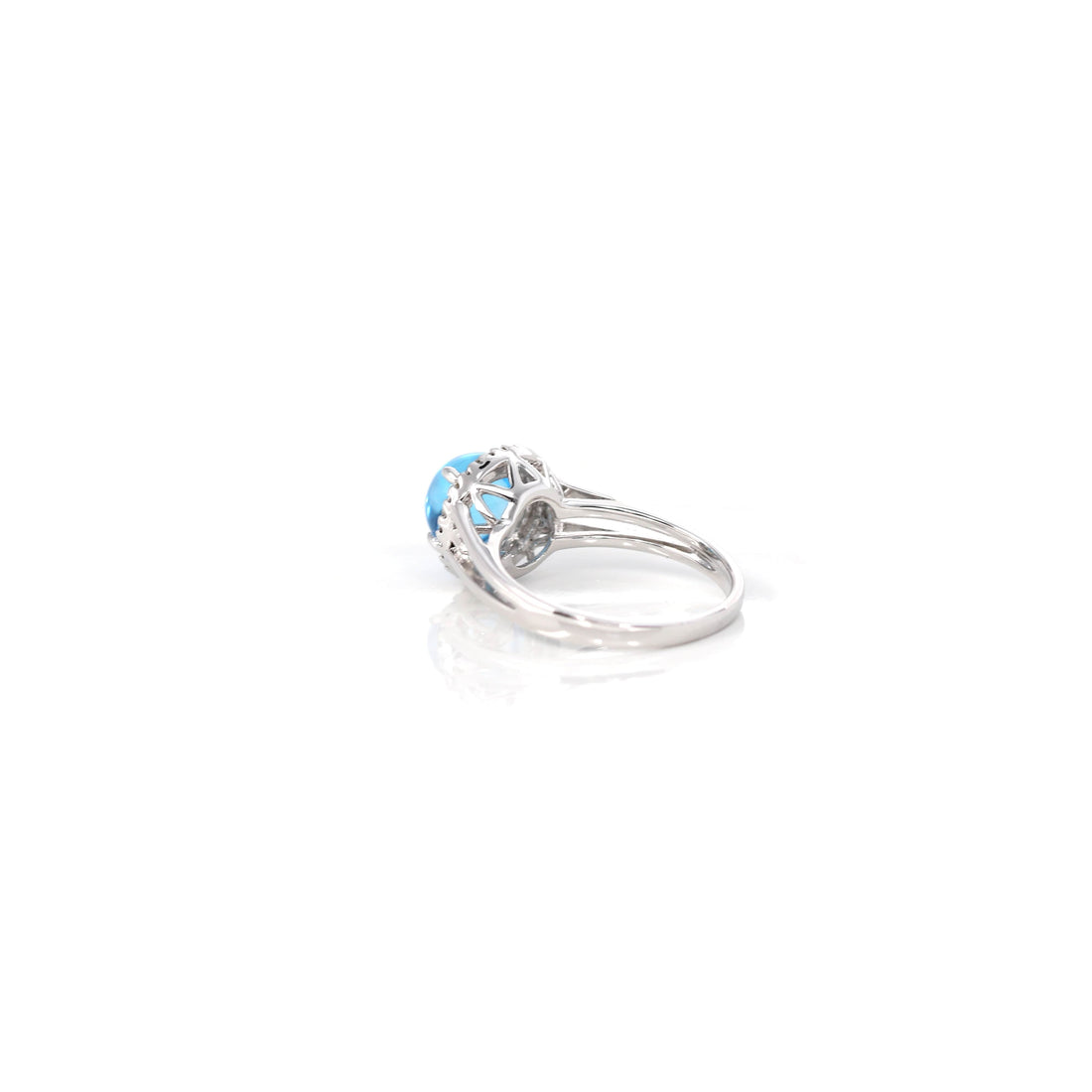 Baikalla Jewelry Sterling Silver Gemstone Ring Sterling Silver Sky Blue Topaz Ring