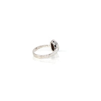 Baikalla Jewelry Sterling Silver Gemstone Ring Sterling Silver Oval Australian Blue Opal Bezel Set Ring
