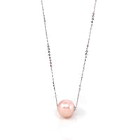 Baikalla Jewelry Gemstone Pendant Necklace Sterling Silver Culture Pink River Pearl Necklace