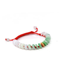Baikalla Jewelry jade beads bracelet Small Baikalla™ "Lucky Coin" KouKou Genuine Jadeite Jade Bracelet, for kids, women, and men