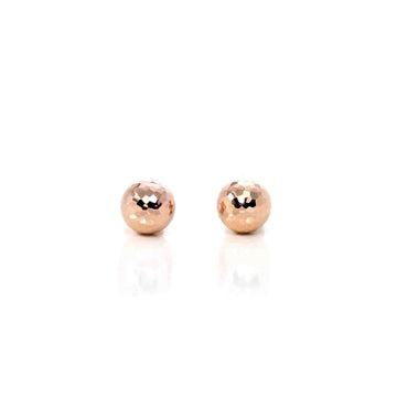 Baikalla Jewelry Gold Gemstone Earrings 18k Classic Rose Gold Pearl Earrings 2 in 1