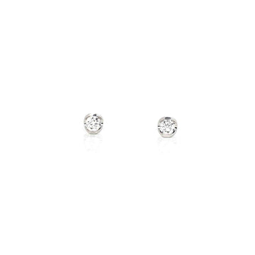 Baikalla Jewelry Gold Gemstone Earrings 18k Classic White Gold Natural Diamond Earrings