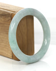 Baikalla Jewelry Jadeite Jade Bangle Bracelet Baikalla Classic Round Jade Jadeite Bangle Bracelet (56.11 mm) 