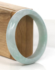 Baikalla Jewelry Jadeite Jade Bangle Bracelet Genuine Burmese Green Jadeite Jade Bangle Bracelet (56.80 mm) 