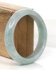 Baikalla Jewelry Jadeite Jade Bangle Bracelet Genuine Burmese Green Jadeite Jade Bangle Bracelet (56.80 mm) 