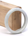 Baikalla Jewelry Jadeite Jade Bangle Bracelet Genuine Burmese Green Jadeite Jade Bangle Bracelet (58.6 mm) 