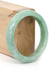 Baikalla Jewelry Jadeite Jade Bangle Bracelet Baikalla "Classic Bangle" Forest Green Natural Burmese Jadeite Jade Bangle ( 55.91 mm )  