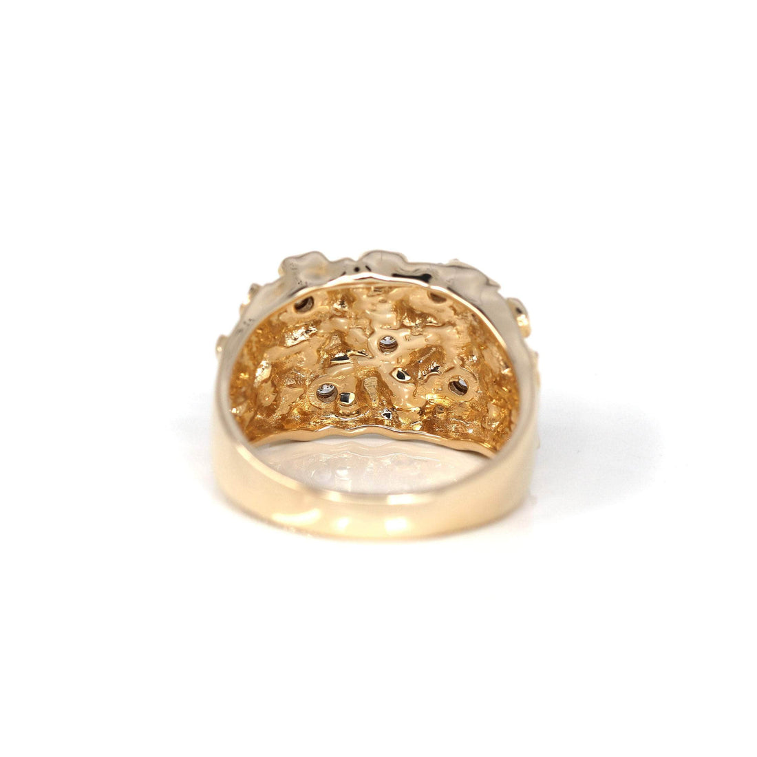 Buy Gold Signet Ring, Big Men Ring, Gold Men Ring, Gold Men Jewelry, Gift  for Husband, Gift for Men Ring, CZ Gold Ring Men Online in India - Etsy