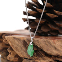 Baikalla Jewelry Jade Pendant Necklace Pendant Only Baikalla "Prosperity Every Year (年年有鱼)" Lucky Fish Carving Pendant Necklace Natural Jadeite Jade