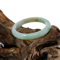 Baikalla Jewelry Jade Bangle Genuine Burmese Jadeite Jade Bangle Bracelet ( 57.0 mm )#312