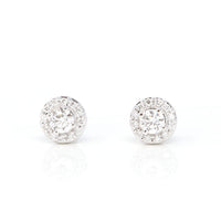 Baikalla Jewelry Gold Gemstone Earrings 14k Yellow Gold Baikalla™ 14k Classic White Gold Natural Diamond Earrings