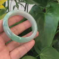 Genuine Burmese High Quality Jadeite Jade Bangle Bracelet (53.4mm) #525