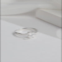 Baikalla™ "Daniela" Sterling Silver Moissanite 4 Prong Promise Ring