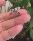 Baikalla™ Sterling Silver Amethyst Ring