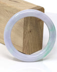 Baikalla Jewelry Jadeite Jade Bangle Bracelet Genuine Burmese Jadeite Jade Bangle Bracelet (55.1 mm)