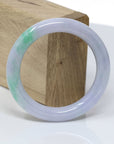 Baikalla Jewelry Jadeite Jade Bangle Bracelet Genuine Burmese Jadeite Jade Bangle Bracelet (55.1 mm)