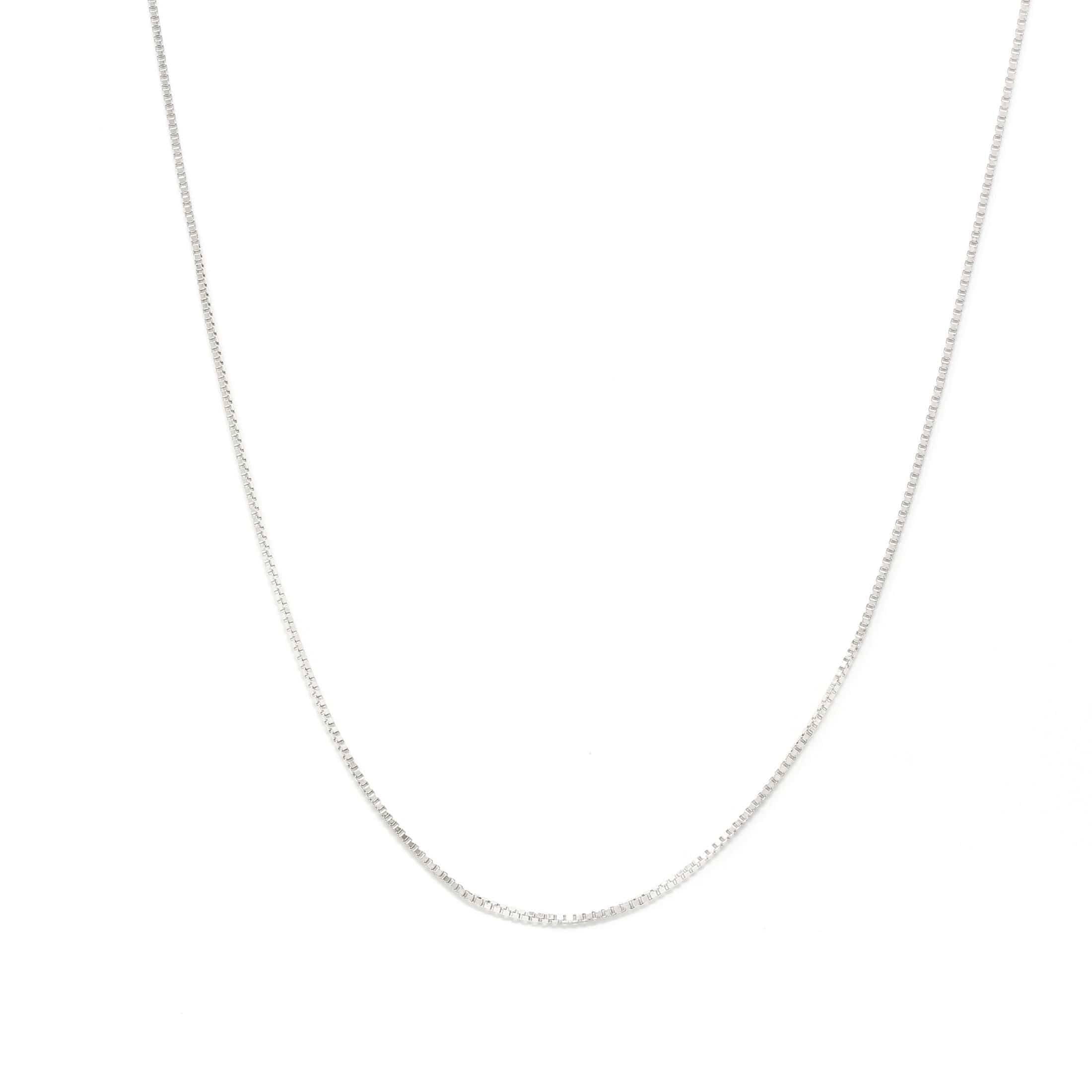 Italian Sterling Silver Box Chain 18-20 in – BKLA