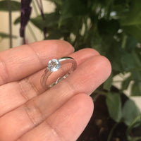 Baikalla Jewelry Gemstone Ring Sterling Silver Sky Blue Topaz Ring